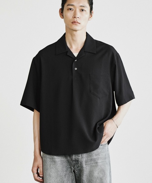 WASHER H/S SKIPPER SHIRT（シャツ/ブラウス）｜WYM LIDNM（ウィム