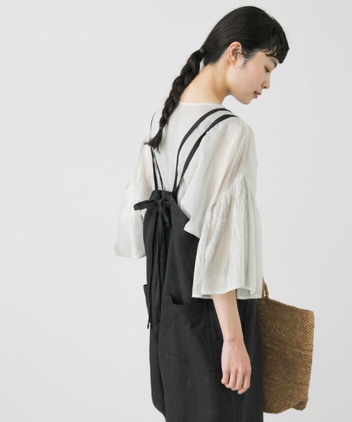 かぐれ（カグレ）の「ピグメントダイ2WAYブラウス（シャツ