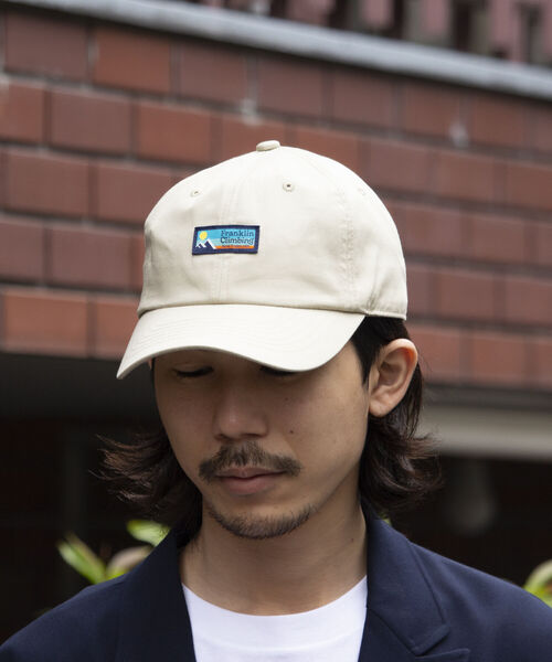 Franklin Climbing(フランクリンクライミング)の「【Franklin Climbing】ツイルロゴキャップ ワンポイントロゴ(キャップ・メンズ・ベージュ/グリーン/ブラック/ライトパープル・FREE)」の3枚目の写真