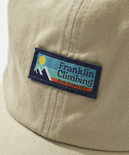 Franklin Climbing(フランクリンクライミング)の「【Franklin Climbing】ツイルロゴキャップ ワンポイントロゴ(キャップ・メンズ・ベージュ/グリーン/ブラック/ライトパープル・FREE)」の19枚目の写真