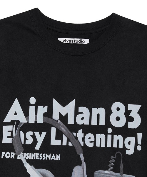 Tシャツ・カットソー [ VIVASTUDIO]VS08 PLAYER TEE [BLACK] MUSINSA公式 | VIVASTUDIO VS08 PLAYER T-Shirt [BLACK]