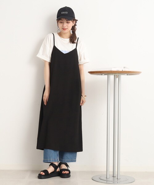 SHOO・LA・RUE（シューラルー）の「◆ぷっくりフォルムのスポサン（サンダル・レディース・ブラック/サンドベージュ・35/45）」の11枚目の写真