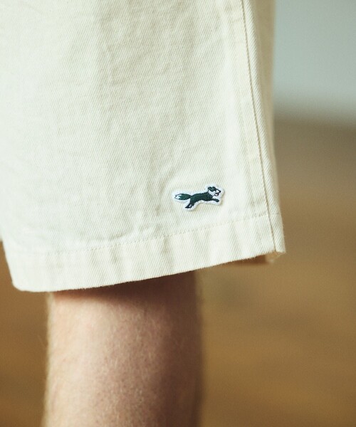 TOWNCRAFT(タウンクラフト)の「TOWN CRAFT/タウンクラフト 別注 ワンポイント イージーデニムショーツ/リラックスフィット ハーフパンツ(デニムパンツ・メンズ・オフホワイト/ブルー/ネイビー・SMALL/MEDIUM/LARGE)」の13枚目の写真