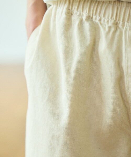 TOWNCRAFT(タウンクラフト)の「TOWN CRAFT/タウンクラフト 別注 ワンポイント イージーデニムショーツ/リラックスフィット ハーフパンツ(デニムパンツ・メンズ・オフホワイト/ブルー/ネイビー・SMALL/MEDIUM/LARGE)」の15枚目の写真