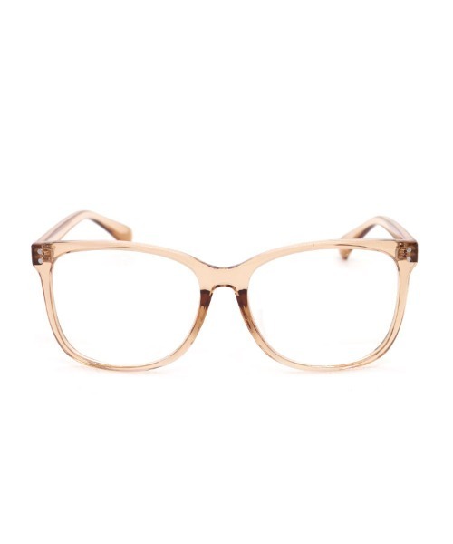 DONOBAN(ドノバン)の「【UVカット率 99%以上】 ボスリントンビッグフレームメガネ(メガネ・レディース・クリアブラウン/ブラウン系その他/ブラック/ブラック系その他・ONESIZE)」の19枚目の写真