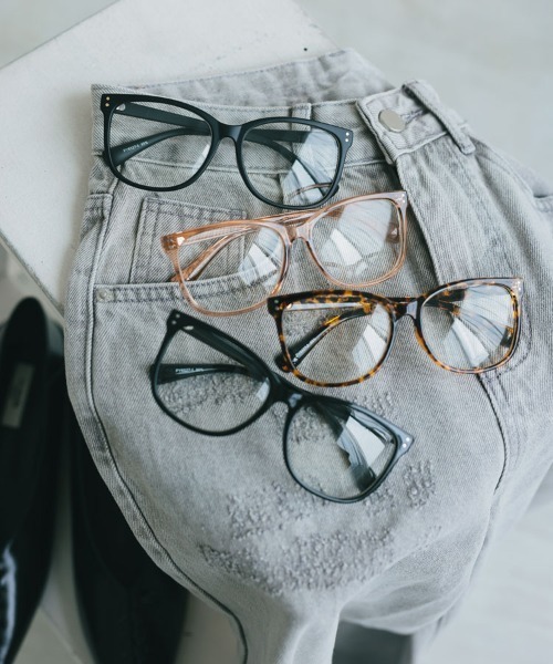 DONOBAN(ドノバン)の「【UVカット率 99%以上】 ボスリントンビッグフレームメガネ(メガネ・レディース・クリアブラウン/ブラウン系その他/ブラック/ブラック系その他・ONESIZE)」の22枚目の写真