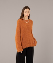 SHAGGY COLOR KNIT/シャギーカラーニット