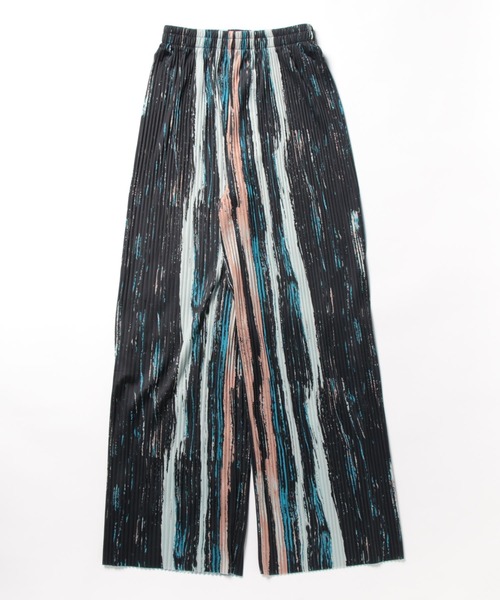 ISOOK(アイスー)の「【ZOZO限定】Random pattern pleated pants / ランダムパターンプリーツパンツ(その他パンツ・レディース・ネイビー・FREE)」の19枚目の写真