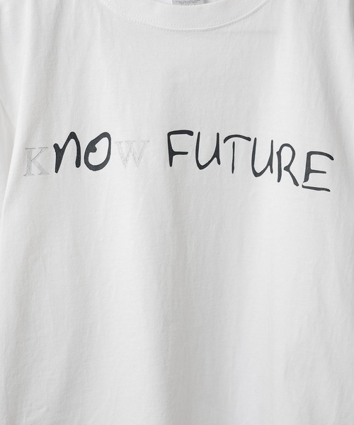 NUMBER (N)INE(ナンバーナイン)の「no FUTURE DREAM......... T-SHIRT(Tシャツ/カットソー・メンズ・ホワイト/ブラック・2/4/3)」の3枚目の写真