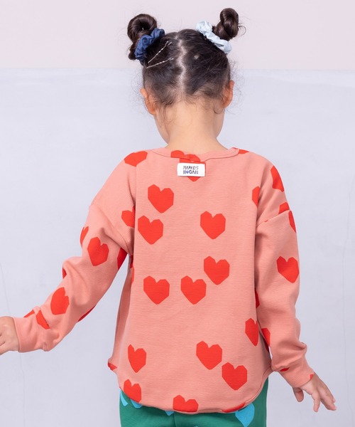 MARKEY'S（マーキーズ）の「ソウガラカットソー（80～130cm）（Tシャツ/カットソー・キッズ・イエロー/ストライプ/チェック/レッド/ブラック/グレー・80/90/95/100/110/120/130）」の5枚目の写真