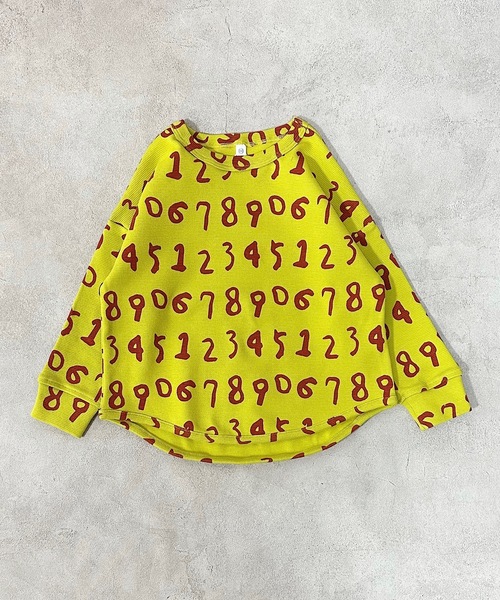 MARKEY'S（マーキーズ）の「ソウガラカットソー（80～130cm）（Tシャツ/カットソー・キッズ・イエロー/ストライプ/チェック/レッド/ブラック/グレー・80/90/95/100/110/120/130）」の15枚目の写真