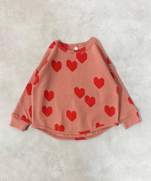 MARKEY'S（マーキーズ）の「ソウガラカットソー（80～130cm）（Tシャツ/カットソー・キッズ・イエロー/ストライプ/チェック/レッド/ブラック/グレー・80/90/95/100/110/120/130）」の16枚目の写真