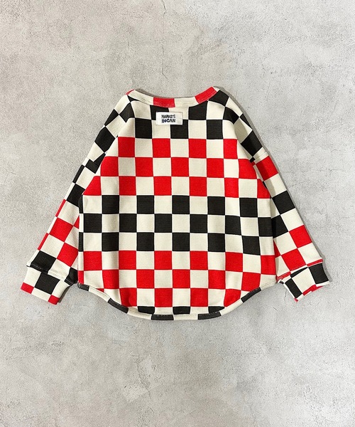 MARKEY'S（マーキーズ）の「ソウガラカットソー（80～130cm）（Tシャツ/カットソー・キッズ・イエロー/ストライプ/チェック/レッド/ブラック/グレー・80/90/95/100/110/120/130）」の19枚目の写真