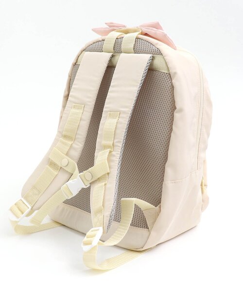 apres les cours（アプレレクール）の「お花モチーフリュック（バックパック/リュック・キッズ・アイボリー/ピンク・SMALL/MEDIUM）」の5枚目の写真