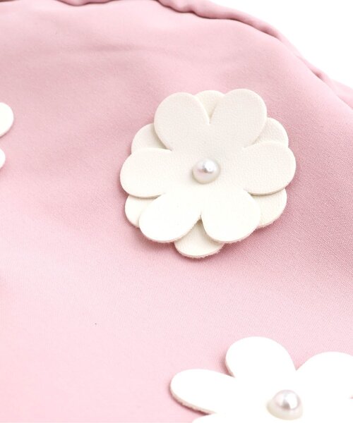 apres les cours（アプレレクール）の「お花モチーフリュック（バックパック/リュック・キッズ・アイボリー/ピンク・SMALL/MEDIUM）」の12枚目の写真