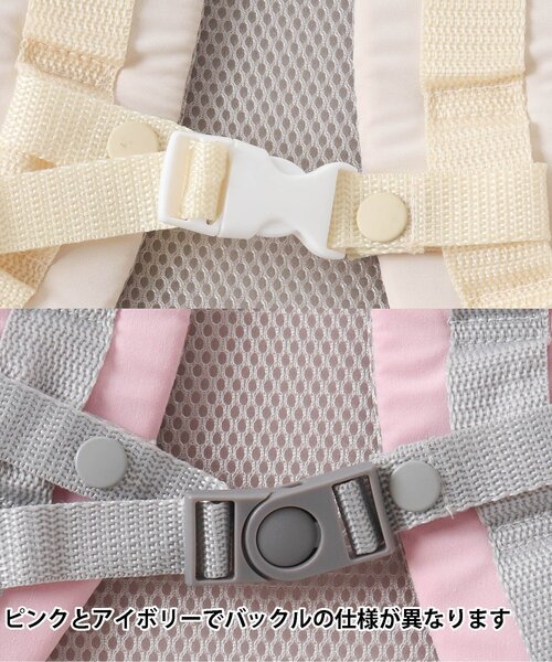 apres les cours（アプレレクール）の「お花モチーフリュック（バックパック/リュック・キッズ・アイボリー/ピンク・SMALL/MEDIUM）」の14枚目の写真