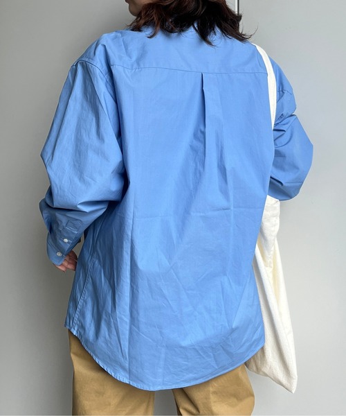 U.S. POLO ASSN.（ユーエスポロアッスン）の「1ポイント刺繍シャツ（シャツ/ブラウス・メンズ・インディゴブルー/ブルー/ブラック/サックスブルー・LARGE/X-LARGE/SMALL/MEDIUM）」の10枚目の写真