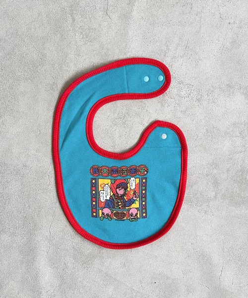 MARKEY'S（マーキーズ）の「【原田ちあき×MARKEY'S】別注スタイ（スタイ/よだれかけ・キッズ・レッド/ブルー・FREE）」の3枚目の写真