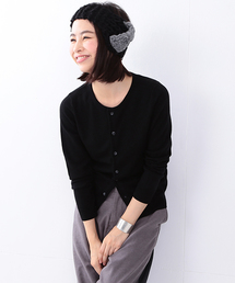 BEAMS BOY | BEAMS BOY / 12ゲージ BB刺繍クルーカーディガン 15FW(カーディガン/ボレロ)