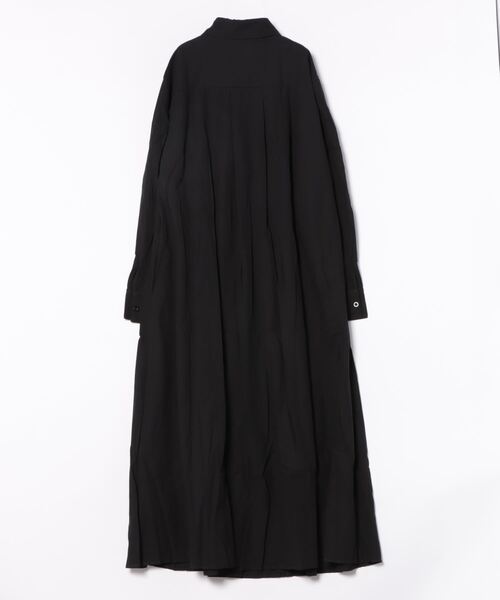 aimoha（アイモハ）の「コットンブレンド　シャツワンピース（ワンピース・レディース・ブラック/ホワイト/キャメル・MEDIUM/LARGE/X-LARGE）」の4枚目の写真
