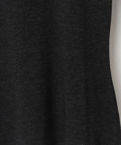 evernavy（エバーネイビー）の「シアーなめらかタートルネック（Tシャツ/カットソー・レディース・ネイビー/チャコールグレー/オフホワイト/ブラック/アイボリー・M）」の12枚目の写真