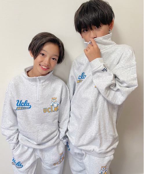 ムラサキスポーツ by RiY（ムラサキスポーツバイアールアイワイ）の「ANTIBAL/アンティバル キッズ スウェット ZIP/HLTD 234AN3TR077（スウェット・キッズ・ブラック/ブルー/ブラウン/ヘザーグレー/グリーン・160cm/130cm/140cm/150cm）」の3枚目の写真