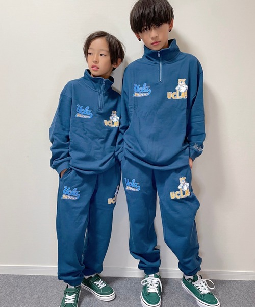 ムラサキスポーツ by RiY（ムラサキスポーツバイアールアイワイ）の「ANTIBAL/アンティバル キッズ スウェット ZIP/HLTD 234AN3TR077（スウェット・キッズ・ブラック/ブルー/ブラウン/ヘザーグレー/グリーン・160cm/130cm/140cm/150cm）」の22枚目の写真