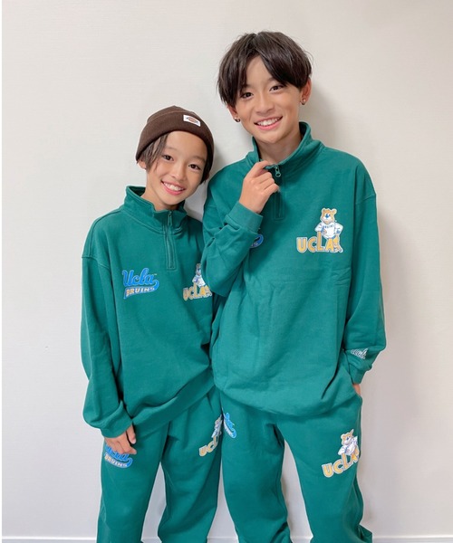 ムラサキスポーツ by RiY（ムラサキスポーツバイアールアイワイ）の「ANTIBAL/アンティバル キッズ スウェット ZIP/HLTD 234AN3TR077（スウェット・キッズ・ブラック/ブルー/ブラウン/ヘザーグレー/グリーン・160cm/130cm/140cm/150cm）」の19枚目の写真