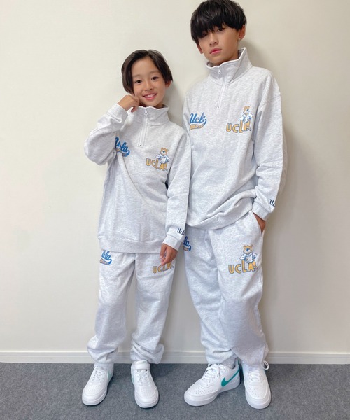 ムラサキスポーツ by RiY（ムラサキスポーツバイアールアイワイ）の「ANTIBAL/アンティバル キッズ スウェット ZIP/HLTD 234AN3TR077（スウェット・キッズ・ブラック/ブルー/ブラウン/ヘザーグレー/グリーン・160cm/130cm/140cm/150cm）」の15枚目の写真
