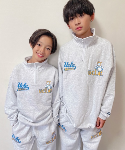ムラサキスポーツ by RiY（ムラサキスポーツバイアールアイワイ）の「ANTIBAL/アンティバル キッズ スウェット ZIP/HLTD 234AN3TR077（スウェット・キッズ・ブラック/ブルー/ブラウン/ヘザーグレー/グリーン・160cm/130cm/140cm/150cm）」の14枚目の写真