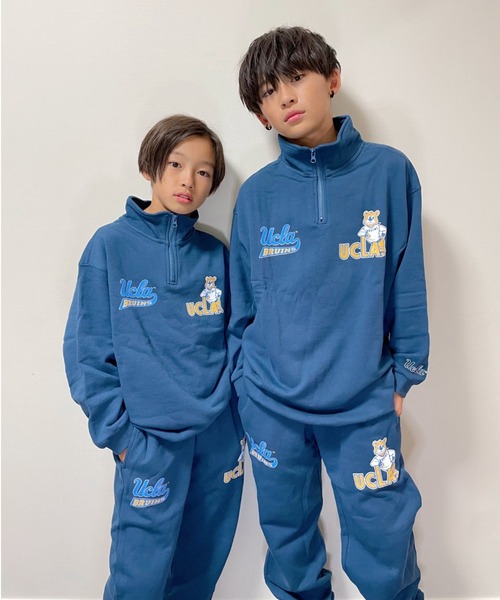 ムラサキスポーツ by RiY（ムラサキスポーツバイアールアイワイ）の「ANTIBAL/アンティバル キッズ スウェット ZIP/HLTD 234AN3TR077（スウェット・キッズ・ブラック/ブルー/ブラウン/ヘザーグレー/グリーン・160cm/130cm/140cm/150cm）」の13枚目の写真