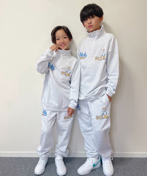 ムラサキスポーツ by RiY（ムラサキスポーツバイアールアイワイ）の「ANTIBAL/アンティバル キッズ スウェット ZIP/HLTD 234AN3TR077（スウェット・キッズ・ブラック/ブルー/ブラウン/ヘザーグレー/グリーン・160cm/130cm/140cm/150cm）」の11枚目の写真