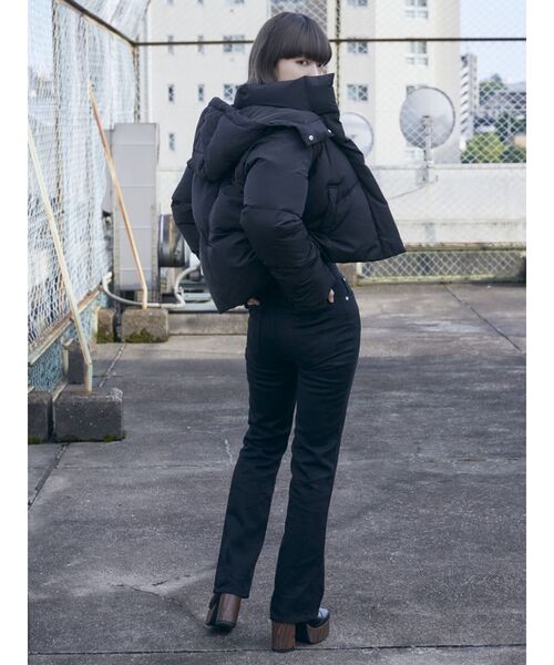 MURUA（ムルーア）の「ウエスタンステッチミドルブーツ（ブーツ・レディース・カーキ/ブラック・22.5/24.5/23.5）」の6枚目の写真