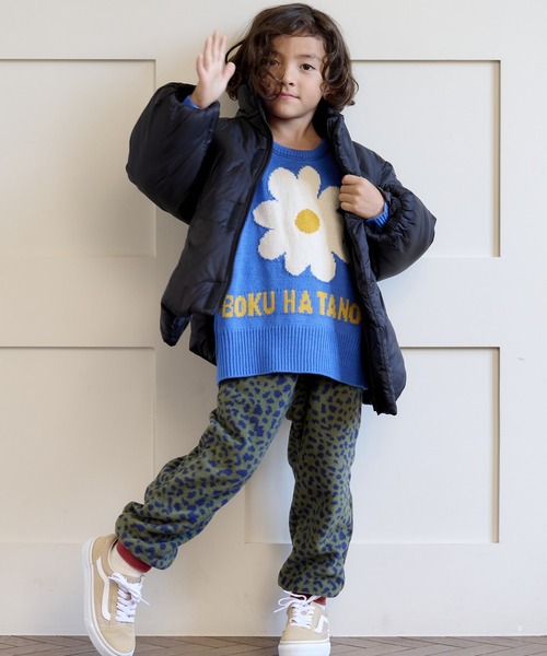 BIG FIELD（ビッグフィールド）の「総柄フリースパンツ（80～150cm）（その他パンツ・キッズ・グリーン/ベージュ/エメラルド・90/130/95/120/140/110/150/100/80）」の10枚目の写真