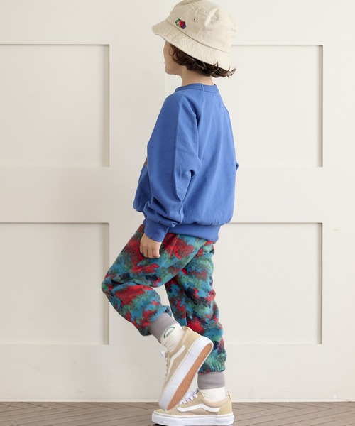 BIG FIELD（ビッグフィールド）の「総柄フリースパンツ（80～150cm）（その他パンツ・キッズ・グリーン/ベージュ/エメラルド・90/130/95/120/140/110/150/100/80）」の17枚目の写真