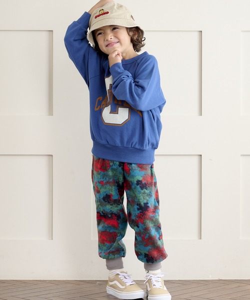 BIG FIELD（ビッグフィールド）の「総柄フリースパンツ（80～150cm）（その他パンツ・キッズ・グリーン/ベージュ/エメラルド・90/130/95/120/140/110/150/100/80）」の16枚目の写真