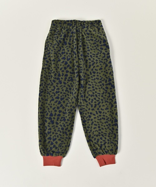 BIG FIELD（ビッグフィールド）の「総柄フリースパンツ（80～150cm）（その他パンツ・キッズ・グリーン/ベージュ/エメラルド・90/130/95/120/140/110/150/100/80）」の4枚目の写真