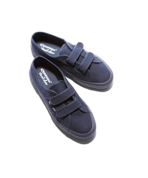 SPERGA（スペルガ）の「＜SUPERGA×Steven Alan＞SNEAKERS/ｽﾆｰｶｰ◆（スニーカー・レディース・ナチュラル/ネイビー・35/36/37/38）」の3枚目の写真