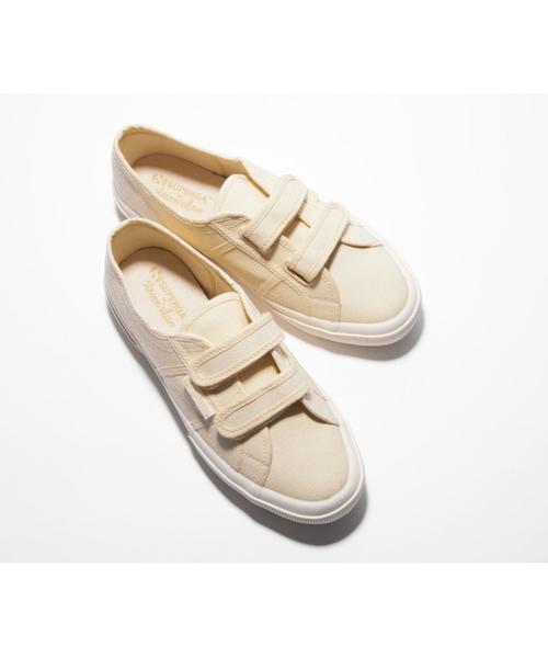 SPERGA（スペルガ）の「＜SUPERGA×Steven Alan＞SNEAKERS/ｽﾆｰｶｰ◆（スニーカー・レディース・ナチュラル/ネイビー・35/36/37/38）」の5枚目の写真