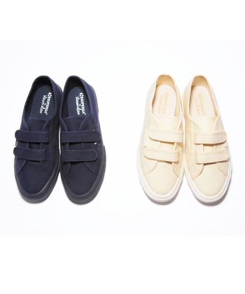 SPERGA（スペルガ）の「＜SUPERGA×Steven Alan＞SNEAKERS/ｽﾆｰｶｰ◆（スニーカー・レディース・ナチュラル/ネイビー・35/36/37/38）」の7枚目の写真