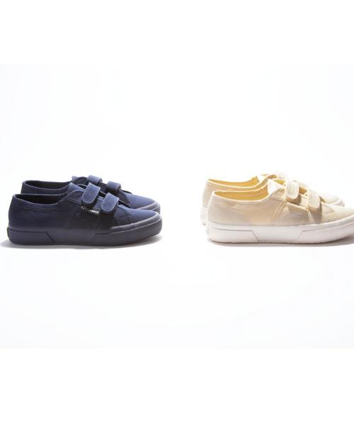 SPERGA（スペルガ）の「＜SUPERGA×Steven Alan＞SNEAKERS/ｽﾆｰｶｰ◆（スニーカー・レディース・ナチュラル/ネイビー・35/36/37/38）」の8枚目の写真