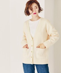 grove（グローブ）の「◆クラシカル×リラックスが今のムード！Vネックカーディガン（カーディガン/ボレロ）」