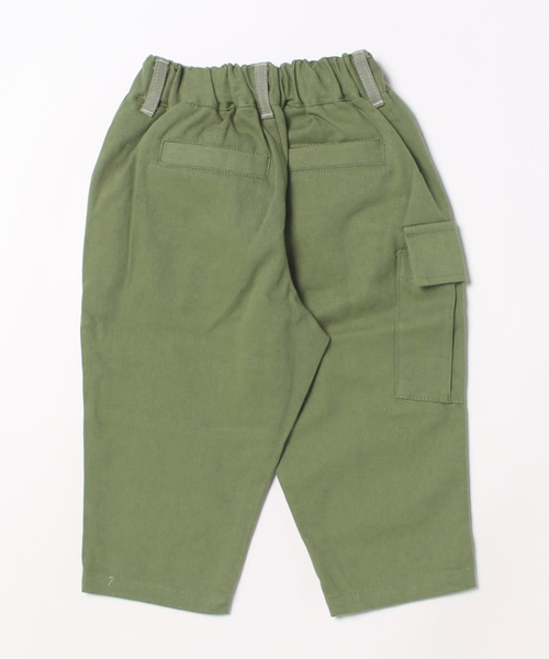 SKAPE(エスケープ)の「リメイクカーゴパンツ(カーゴパンツ・キッズ・グリーン/ベージュ・100cm/110cm/120cm/130cm/90cm)」の9枚目の写真