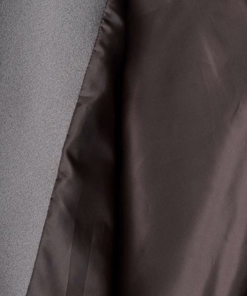 SITRY(シトリー)の「wool like over size dolman sleeve blouson/ウールライク オーバーサイズ ドルマンスリーブ ブルゾン(ブルゾン・メンズ・ホワイト/ブラック/チャコールグレー/グレイッシュベージュ/ブラウン・L/M)」の17枚目の写真
