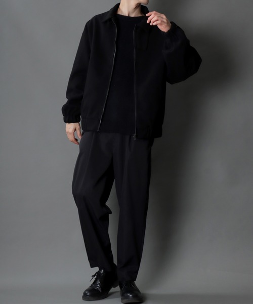 SITRY(シトリー)の「wool like over size dolman sleeve blouson/ウールライク オーバーサイズ ドルマンスリーブ ブルゾン(ブルゾン・メンズ・ホワイト/ブラック/チャコールグレー/グレイッシュベージュ/ブラウン・L/M)」の21枚目の写真