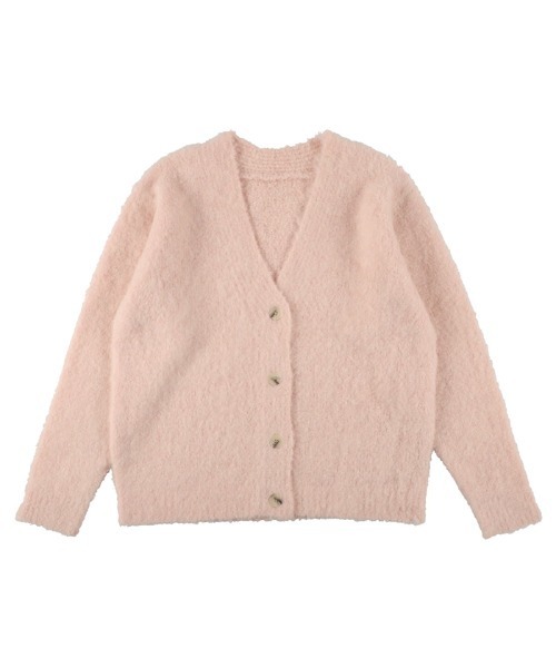 coca(coca)(コカ)の「モヘヤタッチVネックカーディガン(カーディガン/ボレロ・レディース・ピンク/ベージュ・L/M)」の11枚目の写真
