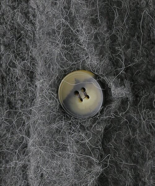 B.C STOCK(ベーセーストック)の「《追加》シャギーカーディガン(カーディガン/ボレロ・レディース・チャコールグレー/ベージュ/イエロー/ブルー・FREE)」の15枚目の写真