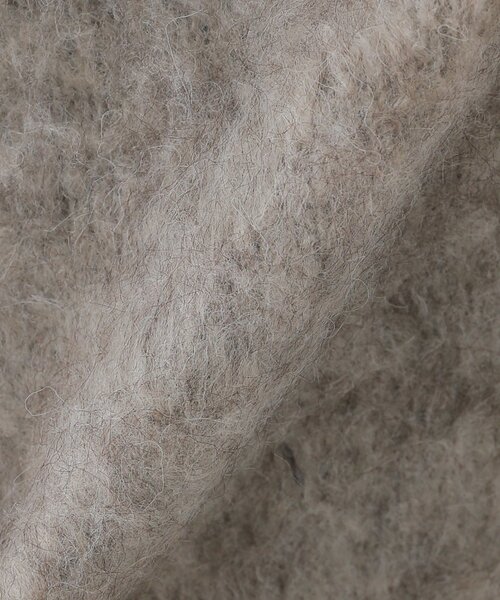 B.C STOCK(ベーセーストック)の「《追加》シャギーカーディガン(カーディガン/ボレロ・レディース・チャコールグレー/ベージュ/イエロー/ブルー・FREE)」の9枚目の写真