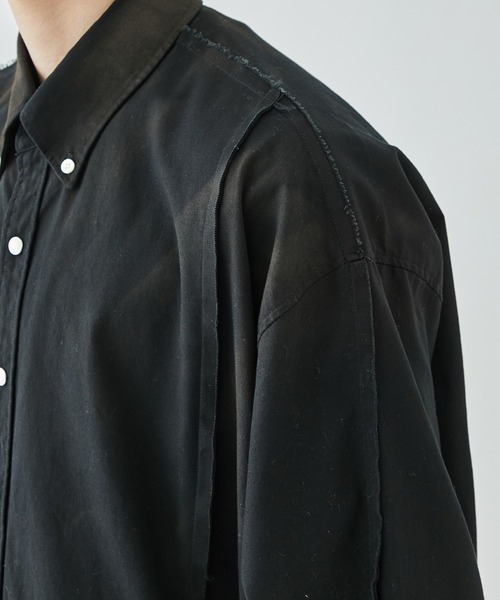 Jieda（ジエダ）の「SPRAY B.D CUTTING OVER SHIRT（シャツ