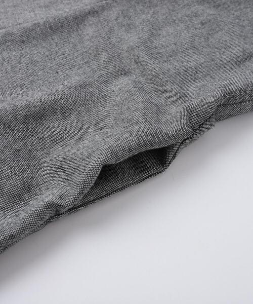 coen（コーエン）の「ウールMIXホームスパンVネックジャンパースカート（ジャンパースカート・レディース・ブラック/グレー・M/L）」の14枚目の写真